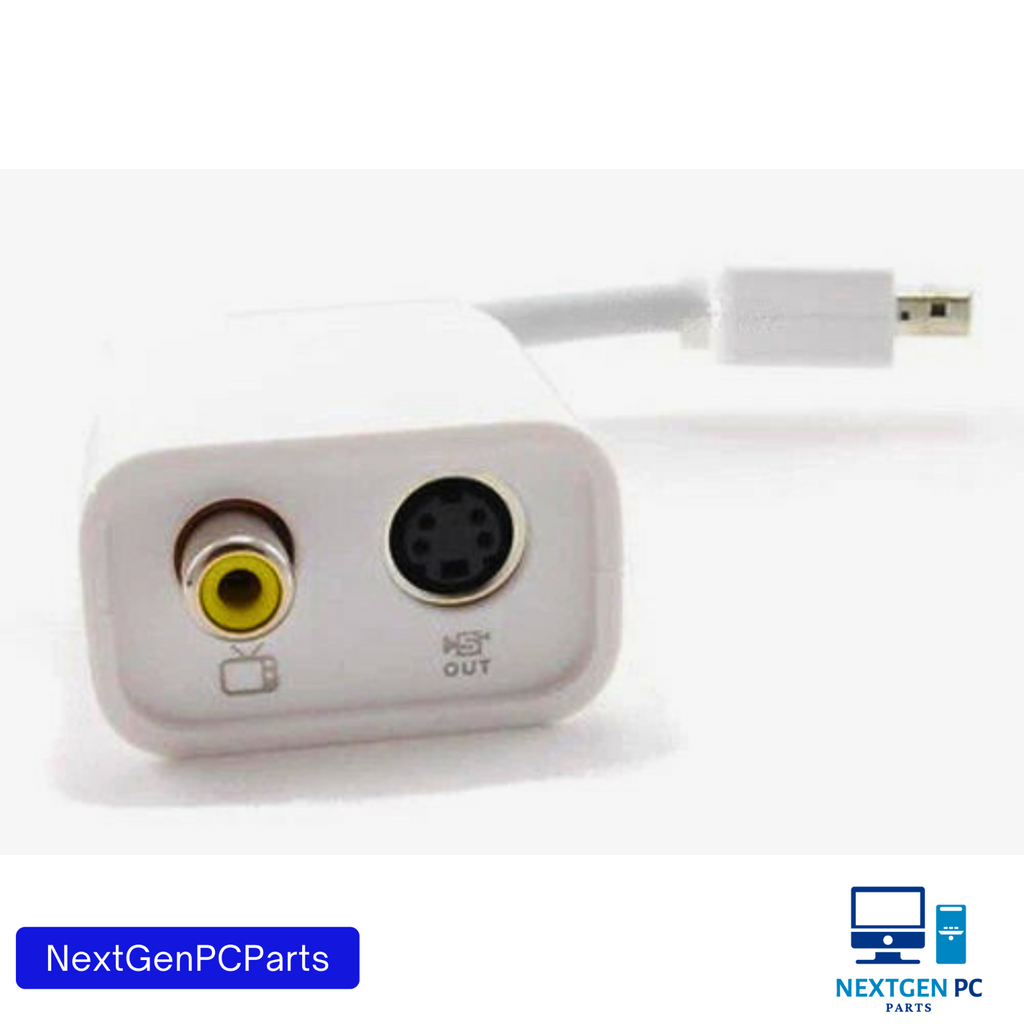Apple Mini-VGA Plug to S Video & RCA composite Mac to TV Adapter 603-2650