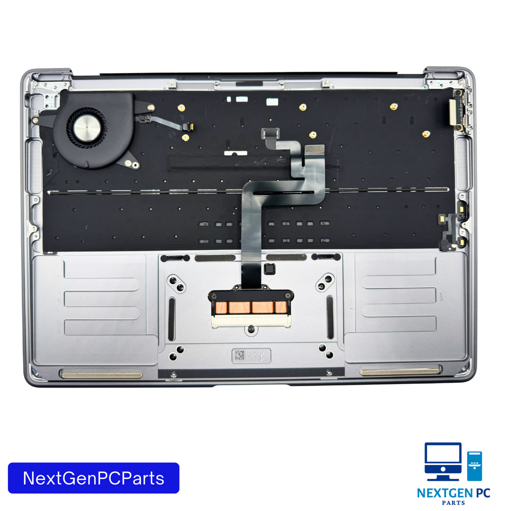 MACBOOK AIR 13" A1932 GRAY TOP CASE KEYBOARD PALMREST TRACKPAD - Grade C
