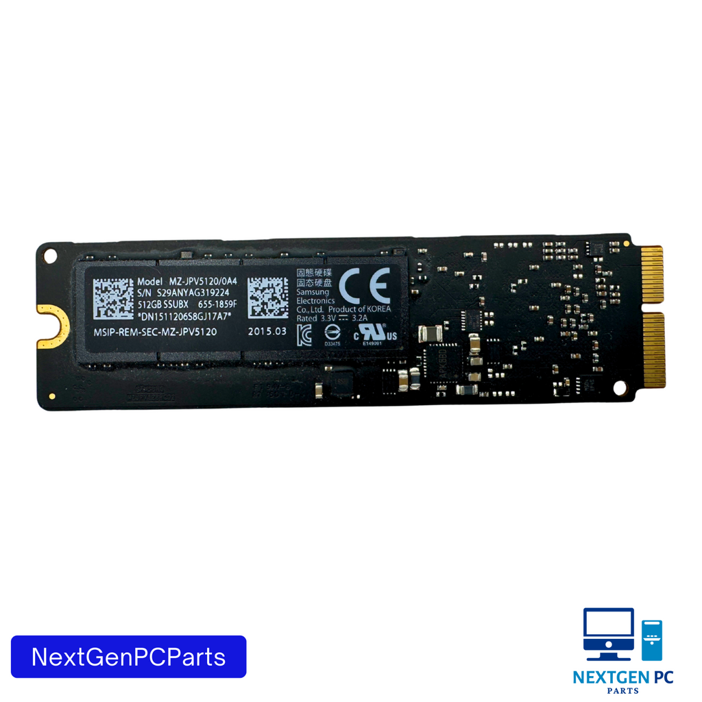Apple Samsung 512GB SSD MZ-JPV5120/0A4 655-1859F for MacBook Pro iMac