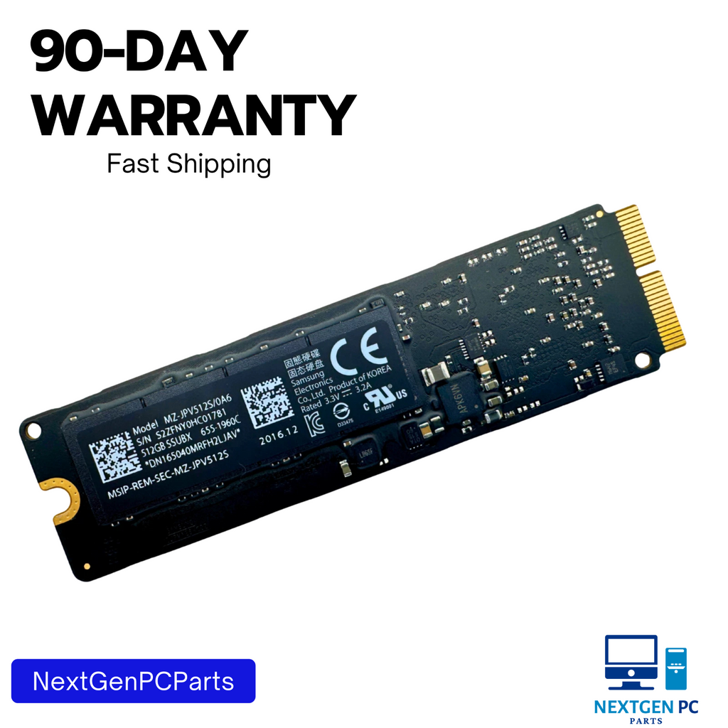 Apple 512GB SSD Solid State Drive MZ-JPV512S/0A6 655-1960C Samsung MacBook Pro