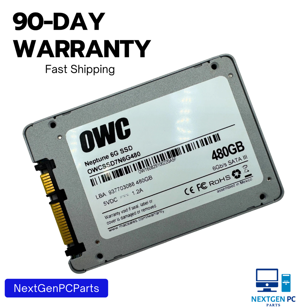 OWC OWCSSD7N6G480 480GB SSD Laptop 2.5" SATA Solid State Drive