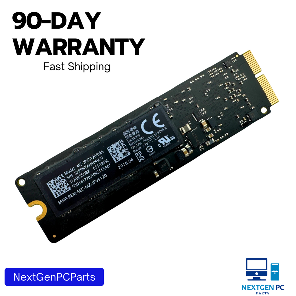 Genuine Apple OEM Samsung 512GB PCIe SSD MZ-JPV5120/0A6 for MacBook Pro/iMac