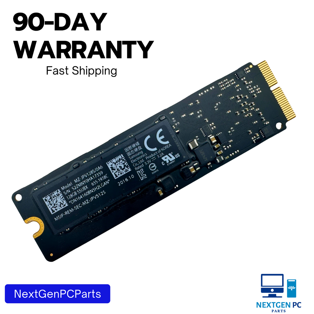 Genuine Apple Samsung 128GB PCIe SSD MZ-JPV128S/0A6 for MacBook Pro, iMac