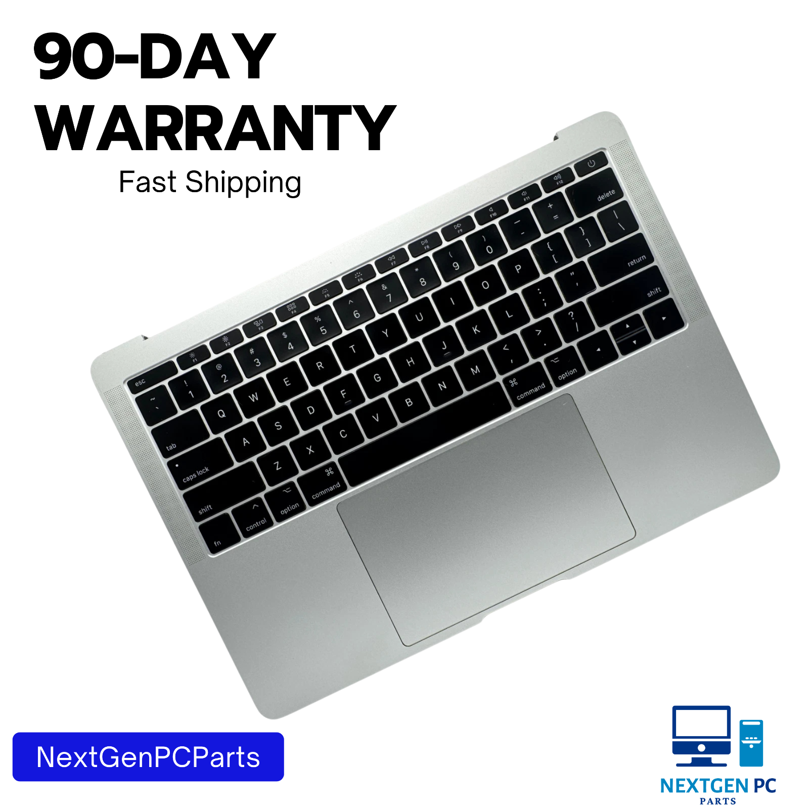 Genuine Apple MacBook Pro 13 A1708 Top Case Assembly with Keyboard & Battery