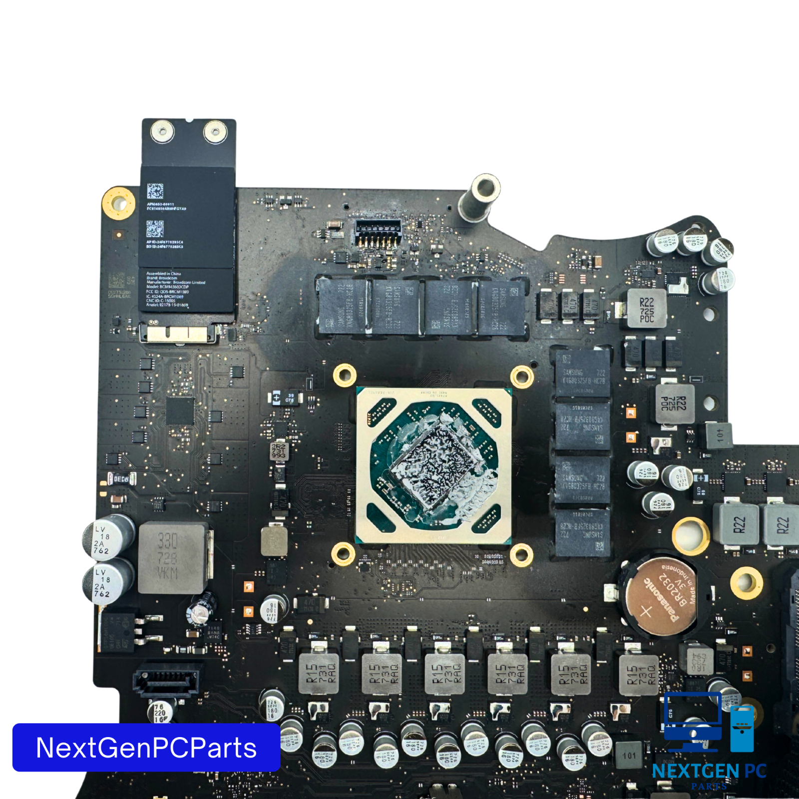 Apple iMac 27" Mid 2017 A1419 Logic Board Radeon Pro 580 8GB NO CPU 820-00609-A