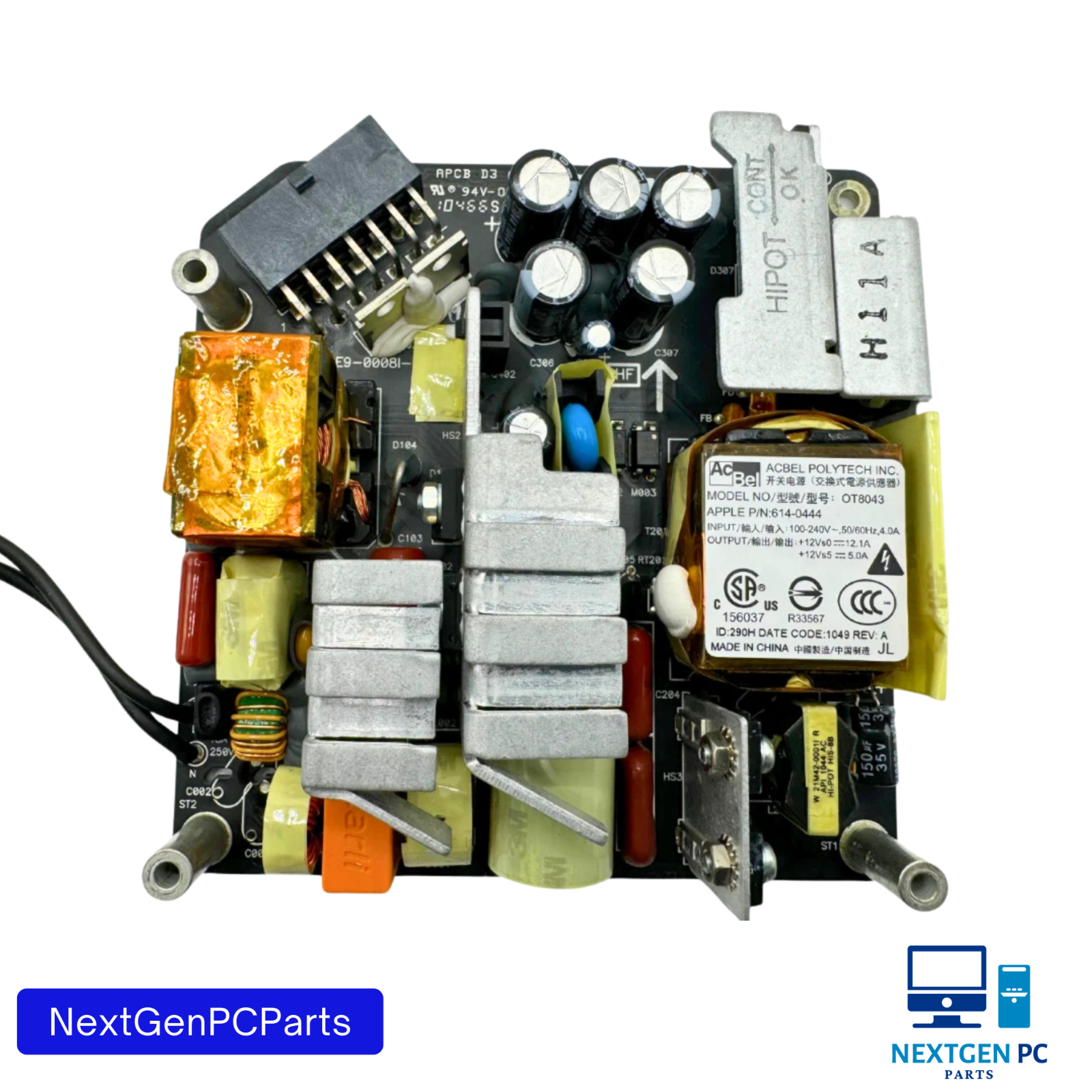 Apple A1311 iMac 205W PSU Power Supply Board AcBel OT8043 614-0444