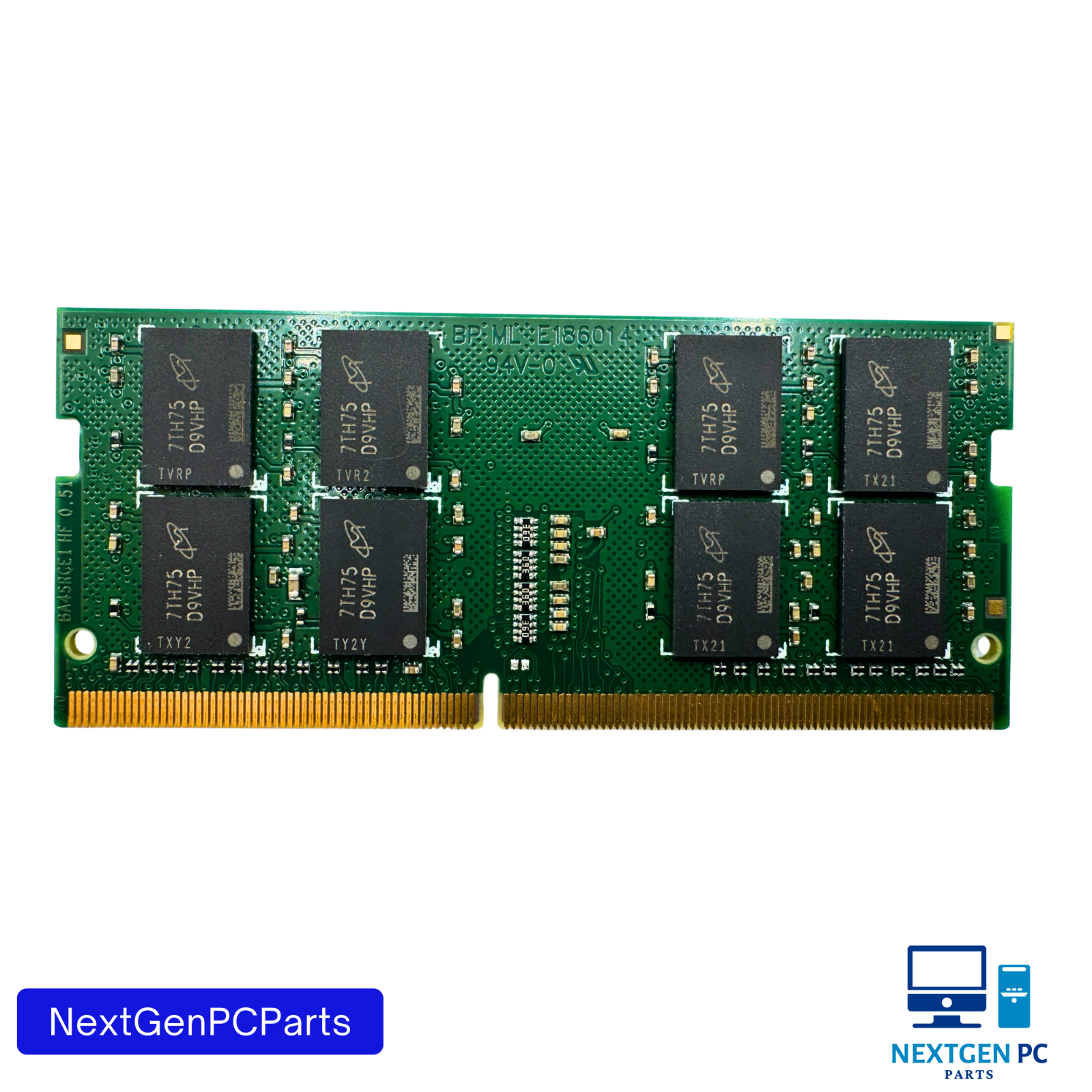 Lot of 5 Crucial 16GB (5x16GB) 80GB DDR4 2400MHz SO-DIMM PC4-2400 CT16G4S24AM