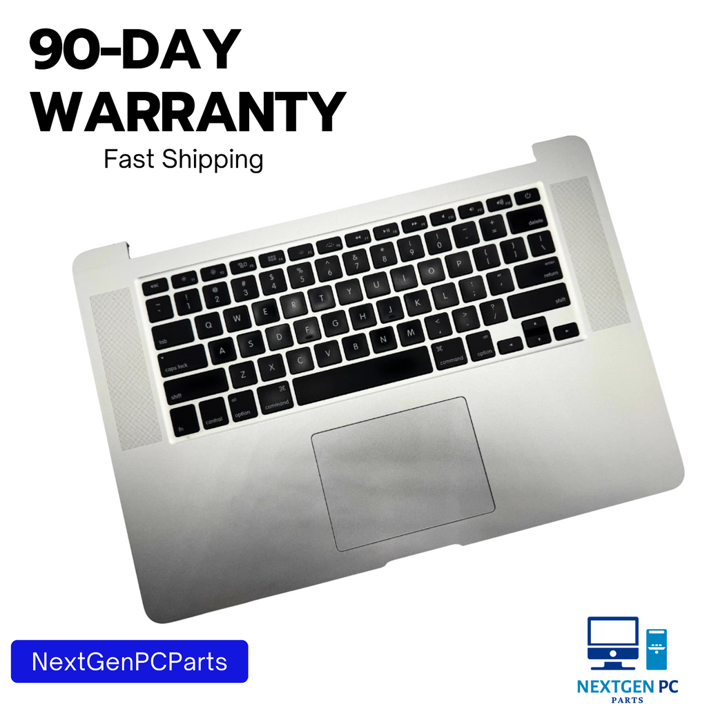 MacBook Pro 15" Late 2013 Mide 2014 A1398 Top Case Palmrest Keyboard Battery