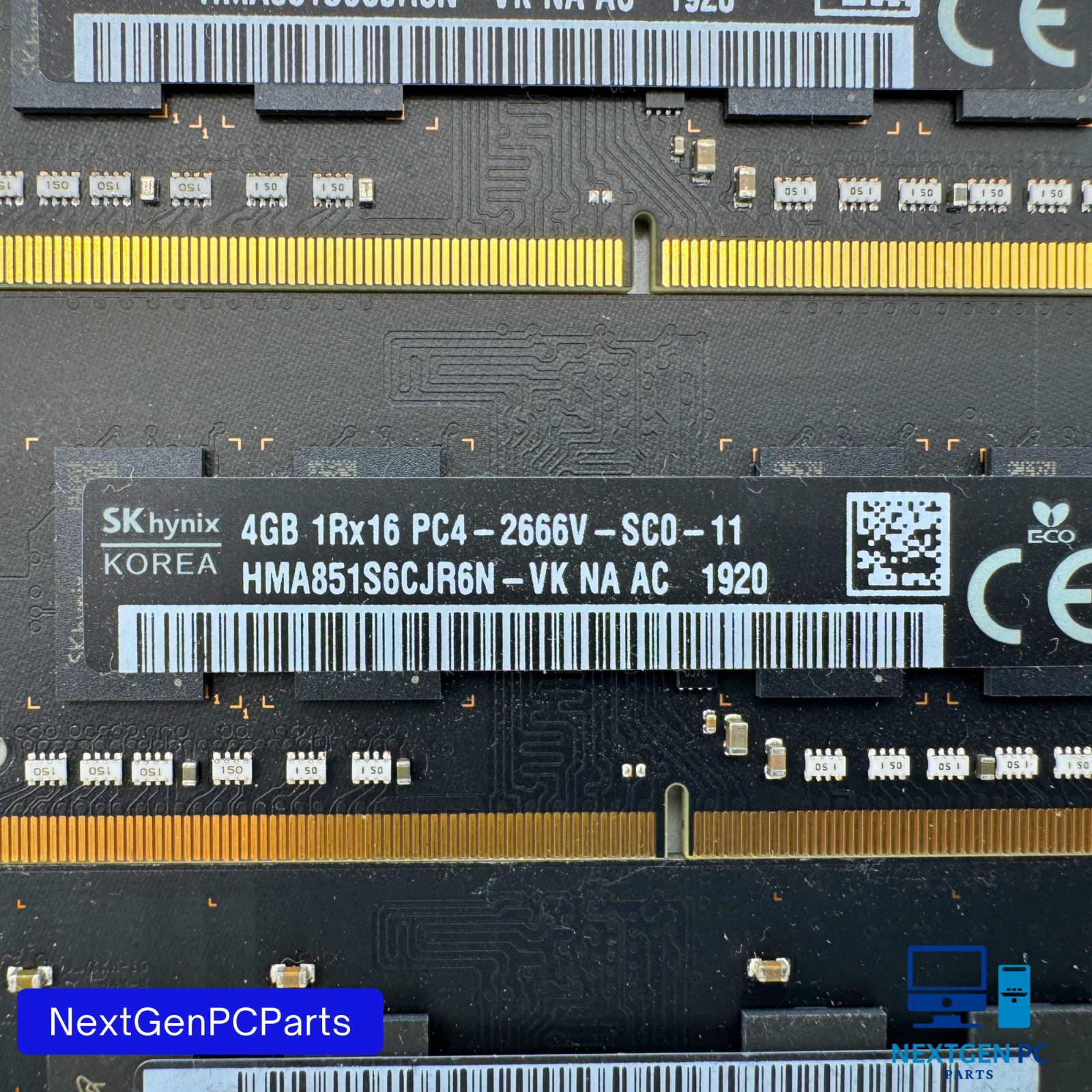Lot of 30 4GB DDR4 SoDIMM 2400 2666 1Rx16 SK hynix Micron Tested