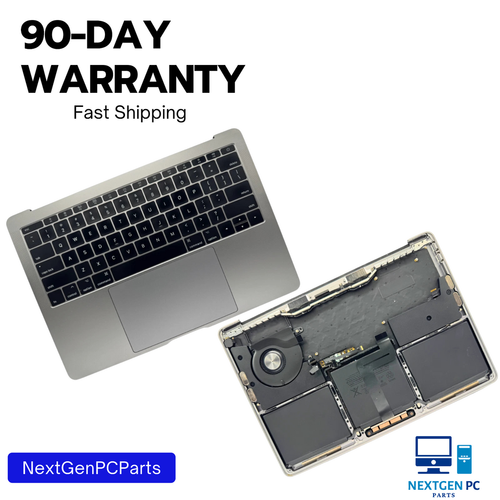 Apple MacBook Pro 13 A1708 Top Case Keyboard Touchpad Battery Spce Gray- Grade A