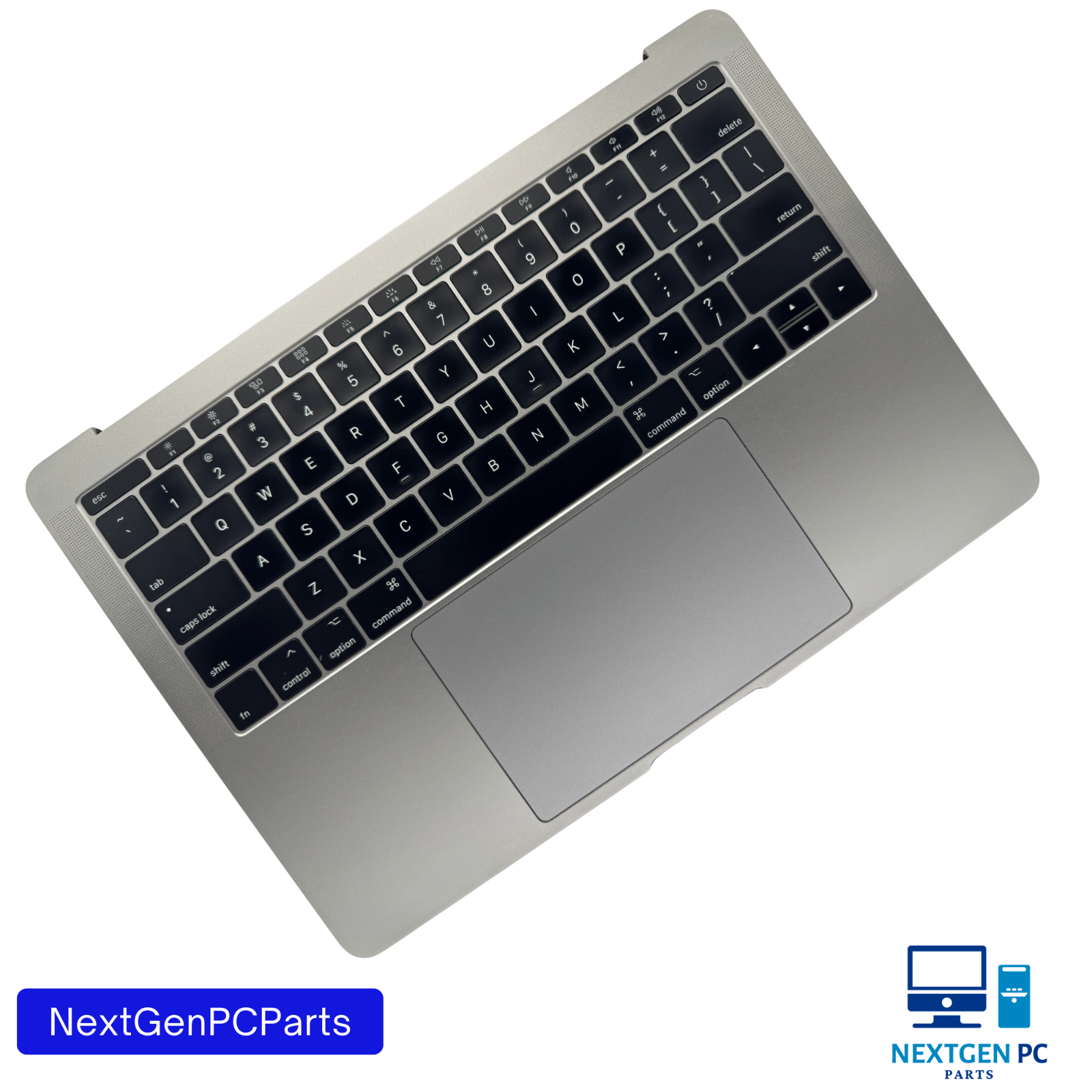 Apple MacBook Pro 13 A1708 Top Case Keyboard Touchpad Battery Spce Gray- Grade A
