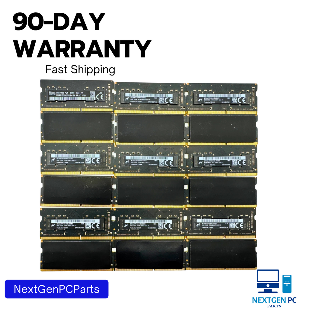 Lot of 18 8GB DDR4 SoDIMM 2400 1Rx8 2Rx8 SK Hynix Micron Laptop RAM Tested