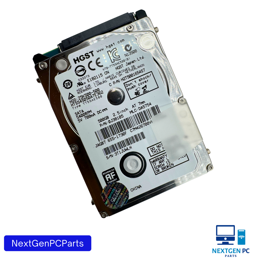 HGST 500GB Z5K500-500 2.5" Laptop Notebook HDD Hard Drive Hitachi