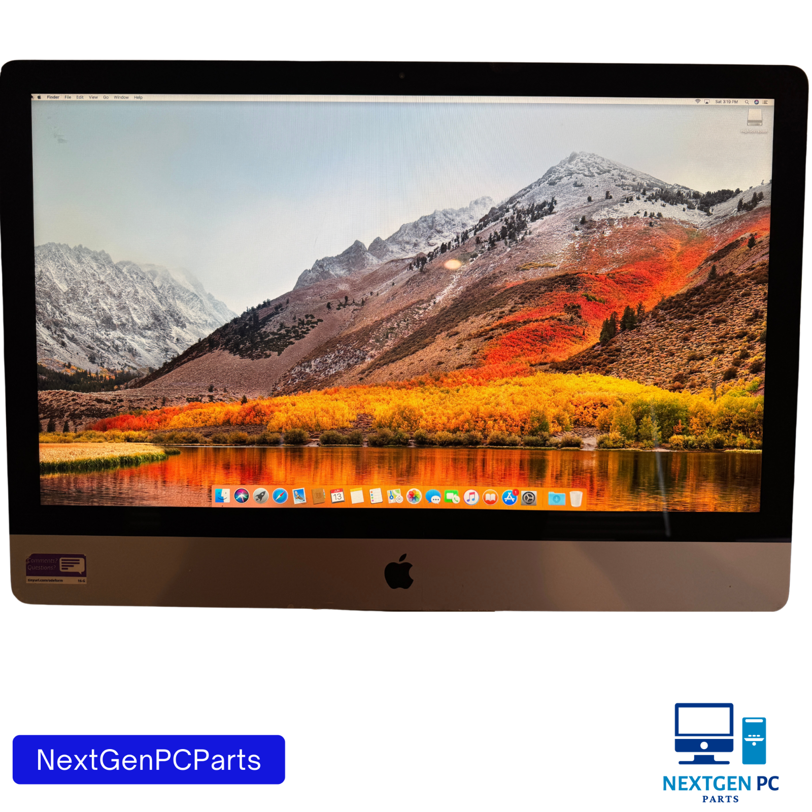 Apple iMac 27" A1419 2K LCD Screen LM270WQ1 SD F2 F1 Display Assembly- Grade C