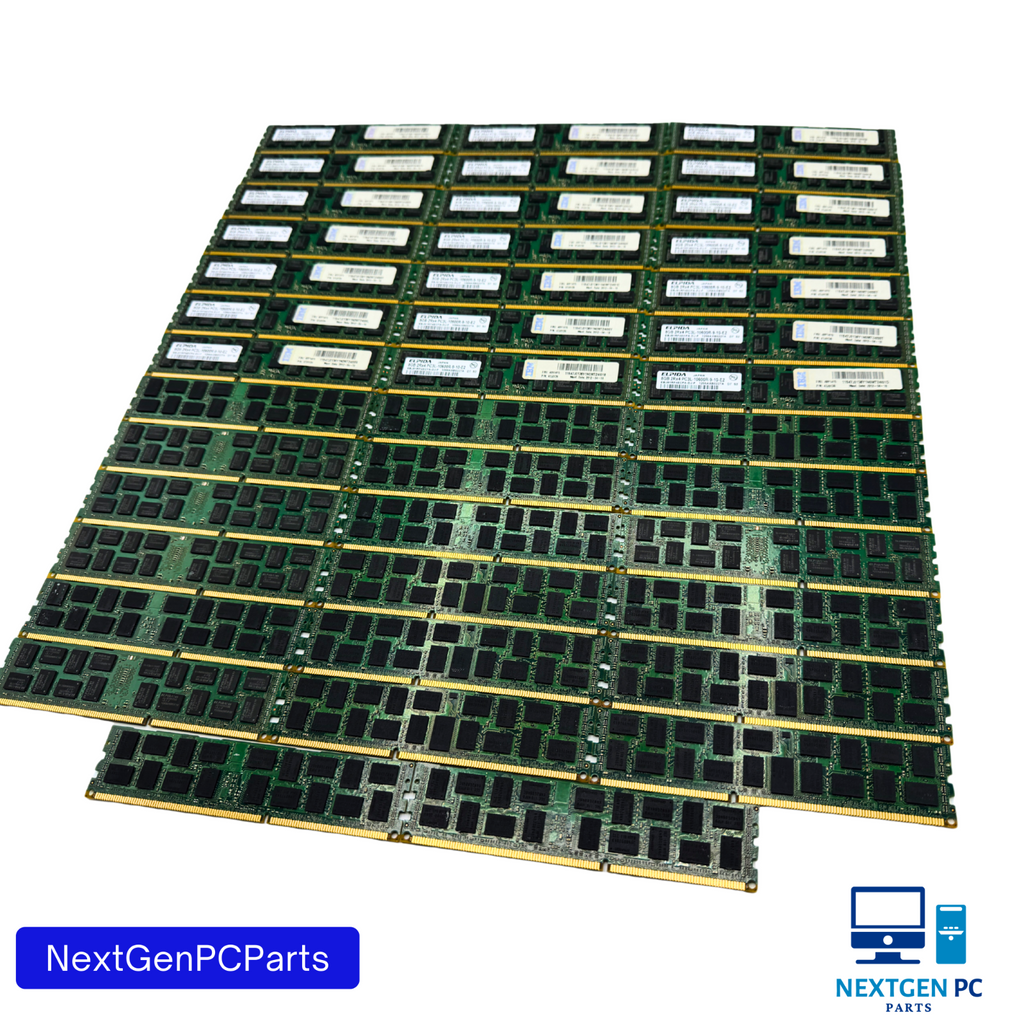 Lot of 41 8GB DDR3 PC3L-10600R ECC Server RAM 2Rx4 Mixed Brand Tested OEM