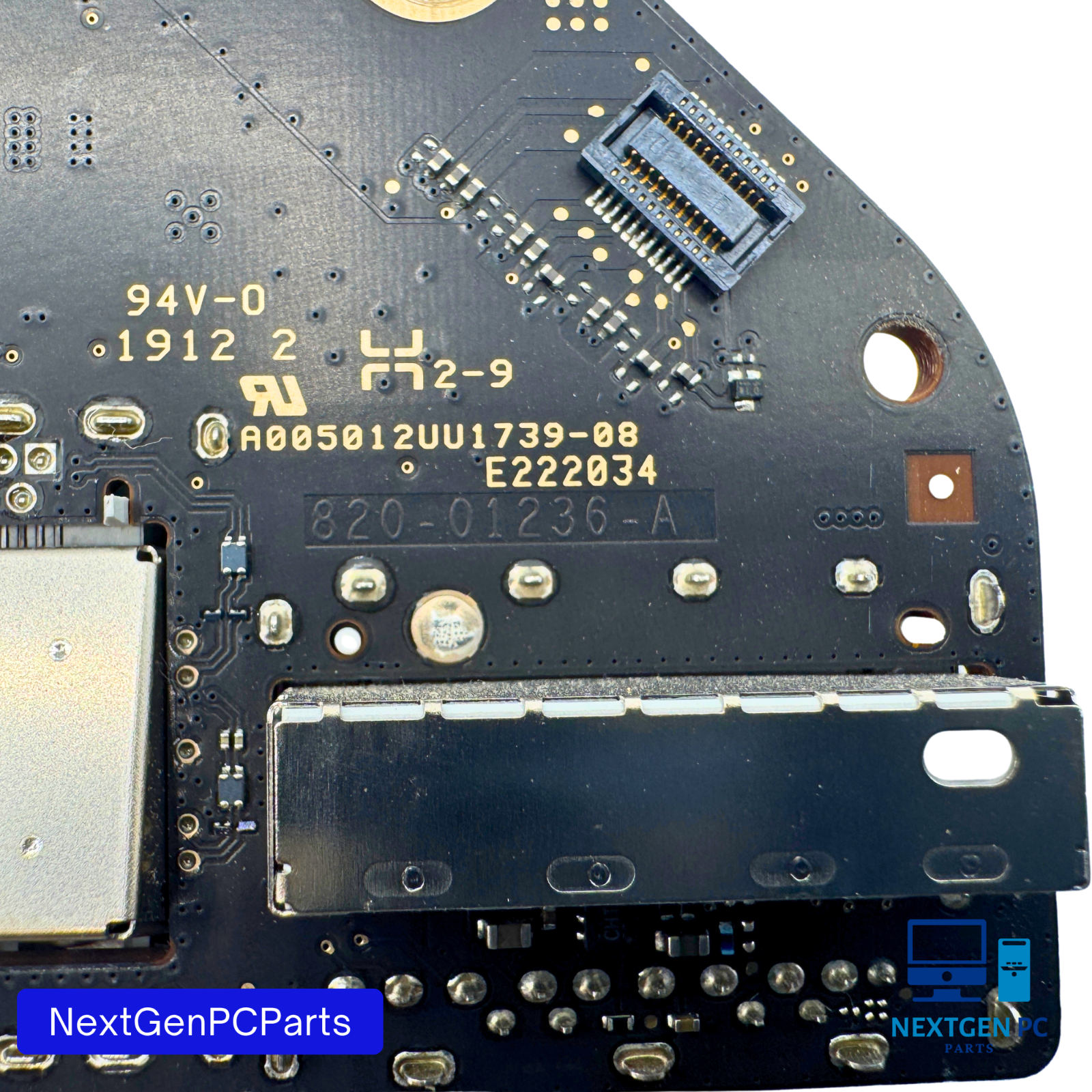 Apple iMac A2115 2019 27" Logic Board 820-01236-A  580X 8GB GPU. NO CPU/RAM