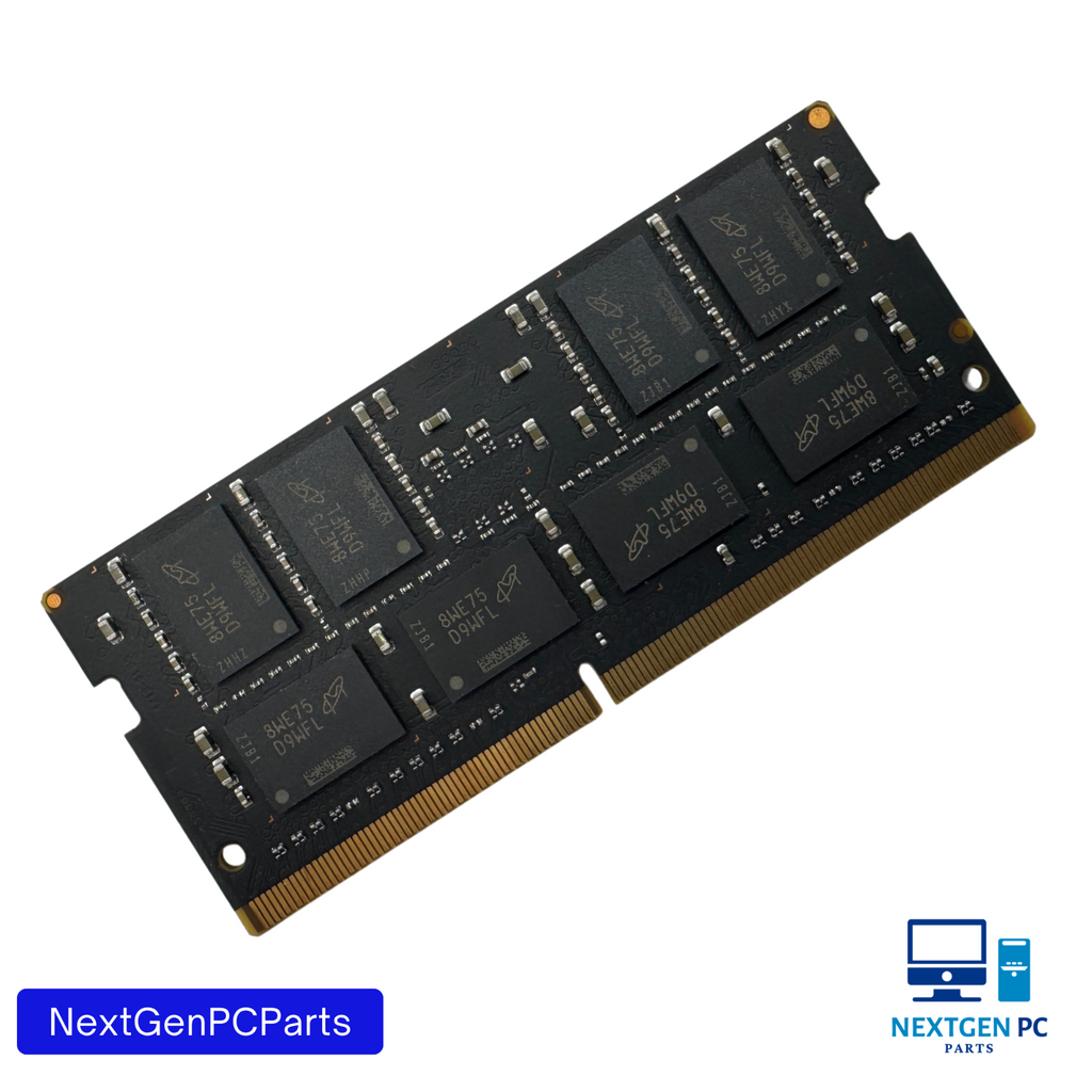 Lot of 4 Micron 16GB DDR4 SO-DIMM PC4-2400T 2Rx8 Laptop RAM Tested