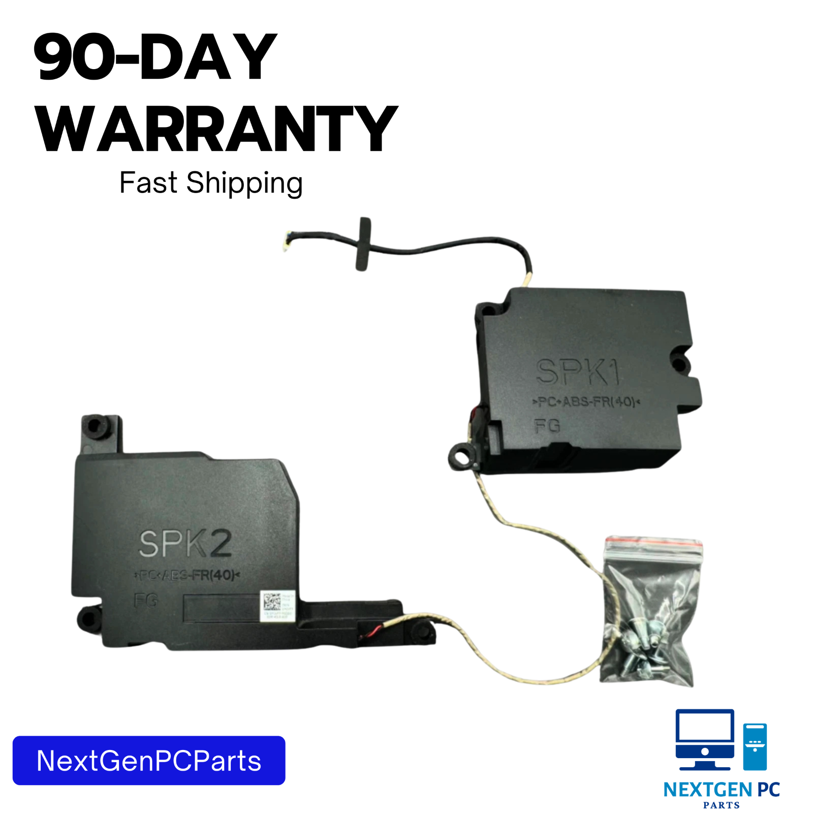 Genuine Dell OptiPlex 7460 7470 AIO Internal Speaker Set Left + Right M0VF7
