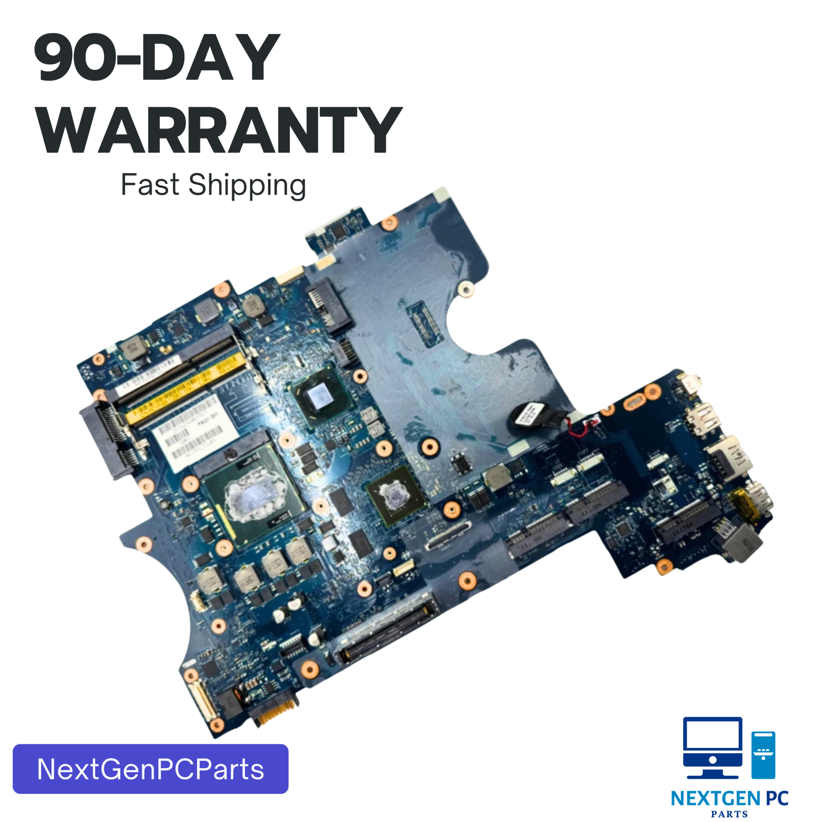 Dell Latitude E6520 Laptop Motherboard XT7CH w/ Core i7-2720QM @ 2.20GHz