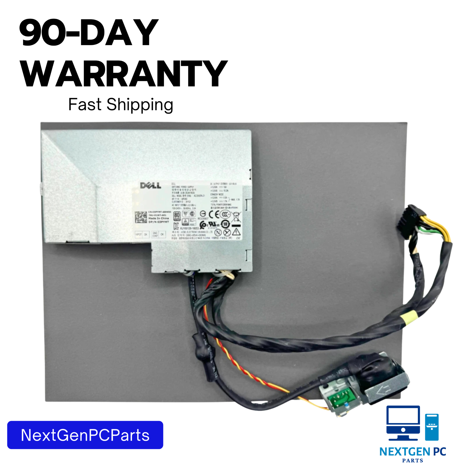 Dell Optiplex 7450 All-in-One 200W Power Supply AC200EPA-01 APE002