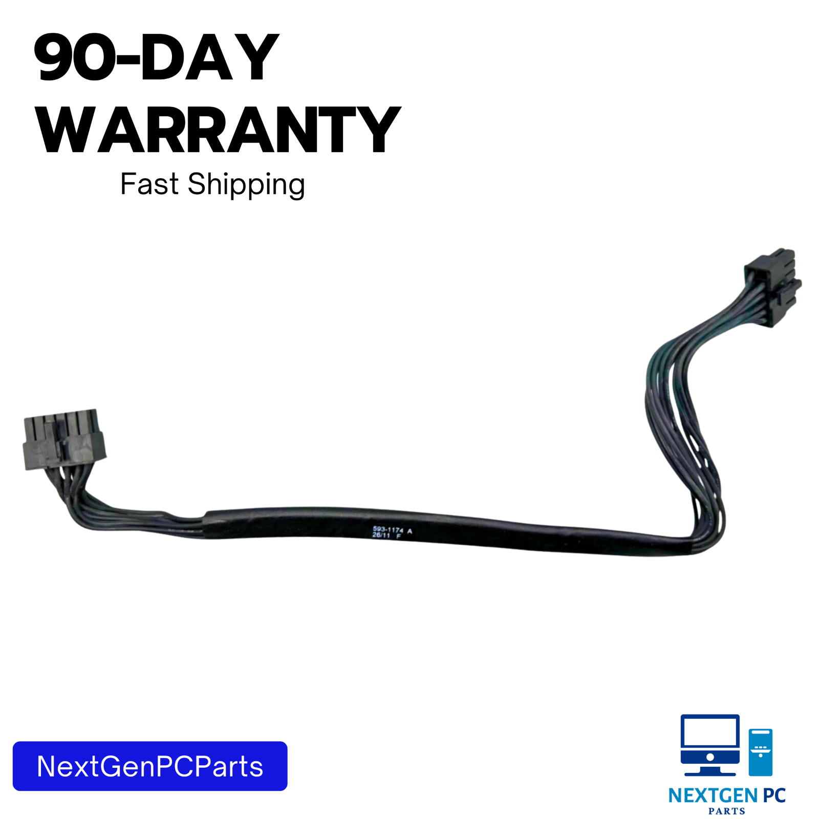 Apple Cinema Display LED 27" A1316 DC Power Cable 593-1174 - A