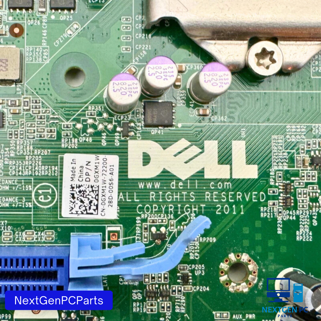 Dell OptiPlex 7010 SFF LGA1155 Motherboard 0GXM1W Genuine OEM - Tested