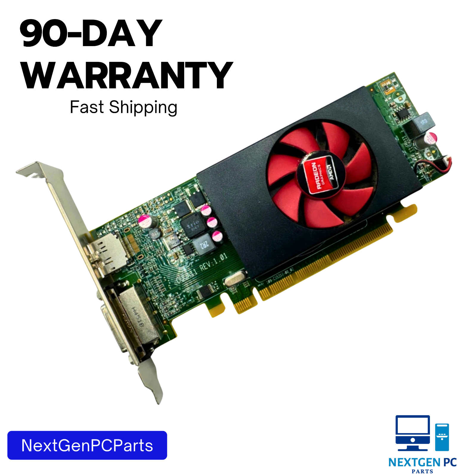 Dell AMD Radeon HD 8490 1GB V309 PCIe Graphics Video Card 109-C55357-00_02