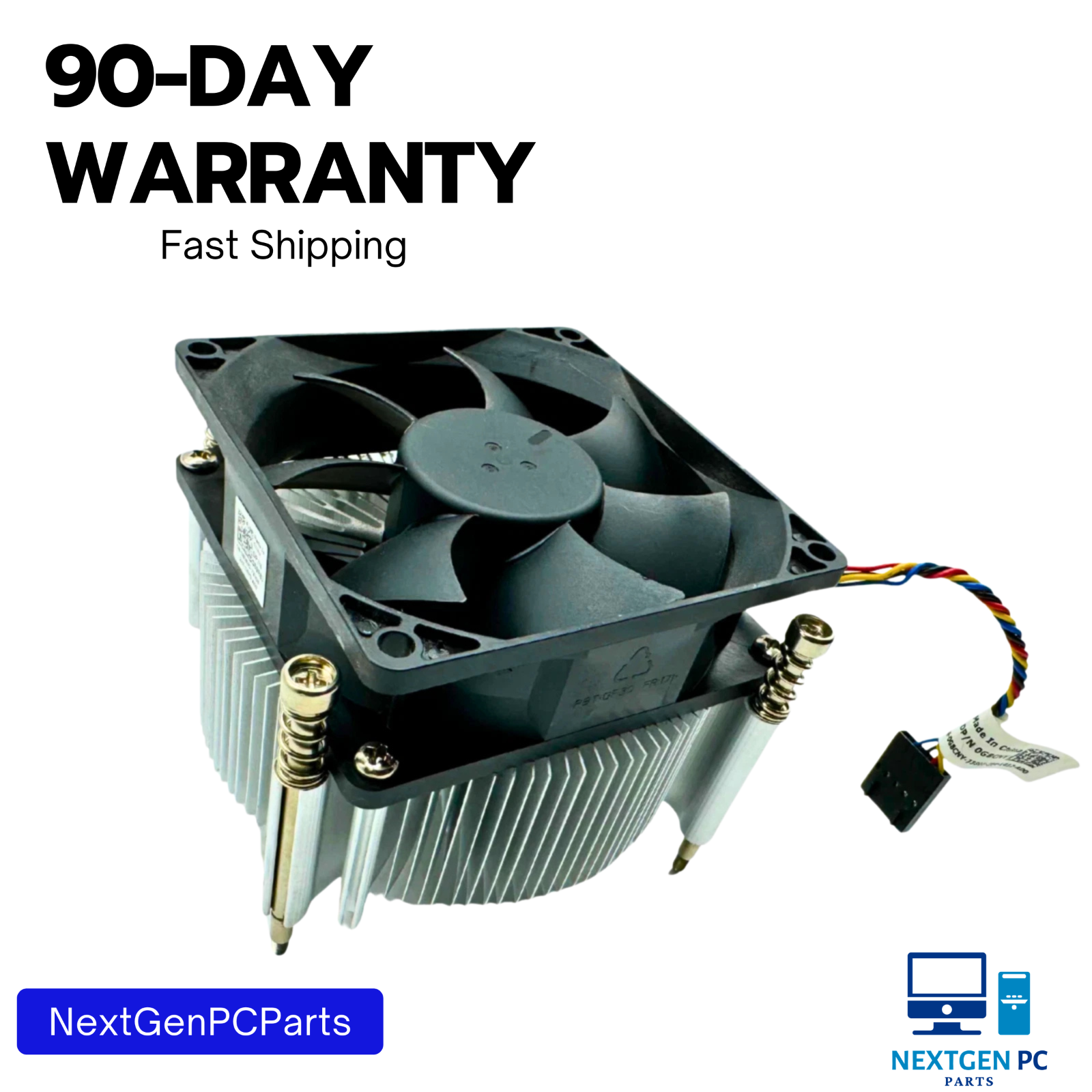 Genuine Dell OptiPlex 790 390 990 790 Tower Desktop CPU Heatsink+ Fan 089R8J