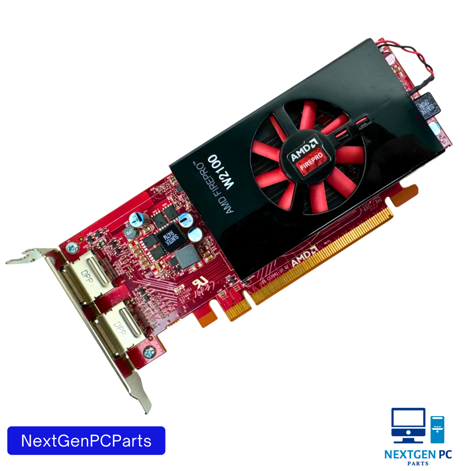 Dell AMD FirePro W2100 2GB GDDR3 PCIe Workstation Graphics Card 0Y5FR3 Tested