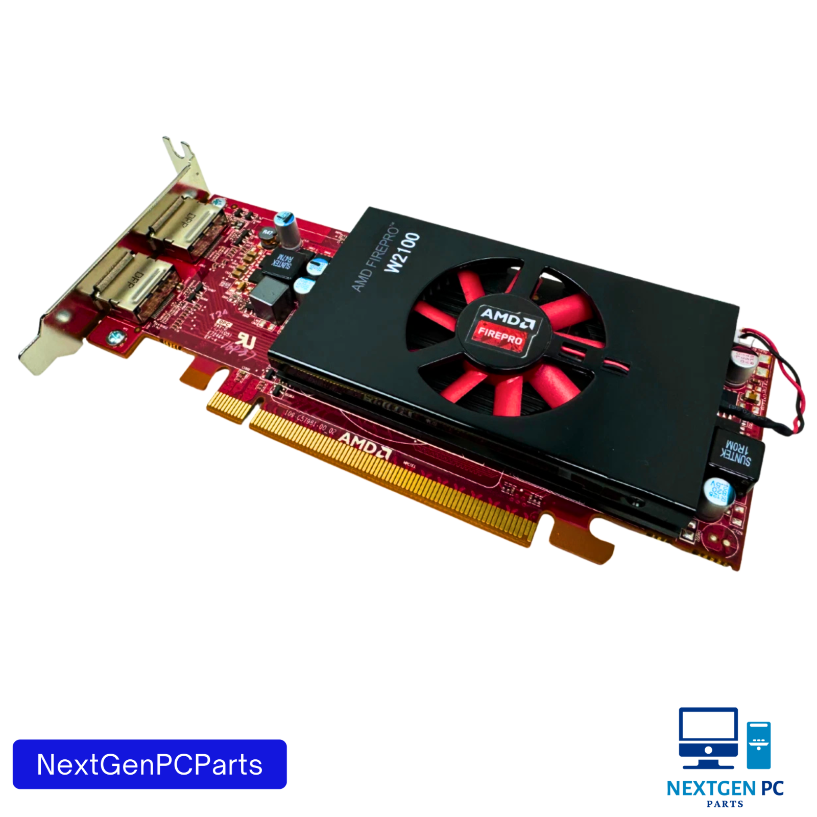 Dell AMD FirePro W2100 2GB GDDR3 PCIe Workstation Graphics Card 0Y5FR3 Tested