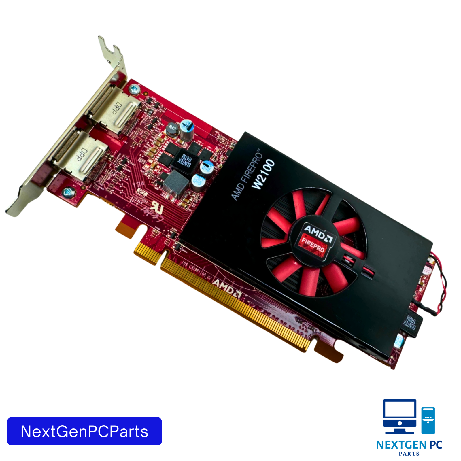 Dell AMD FirePro W2100 2GB GDDR3 PCIe Workstation Graphics Card 0Y5FR3 Tested