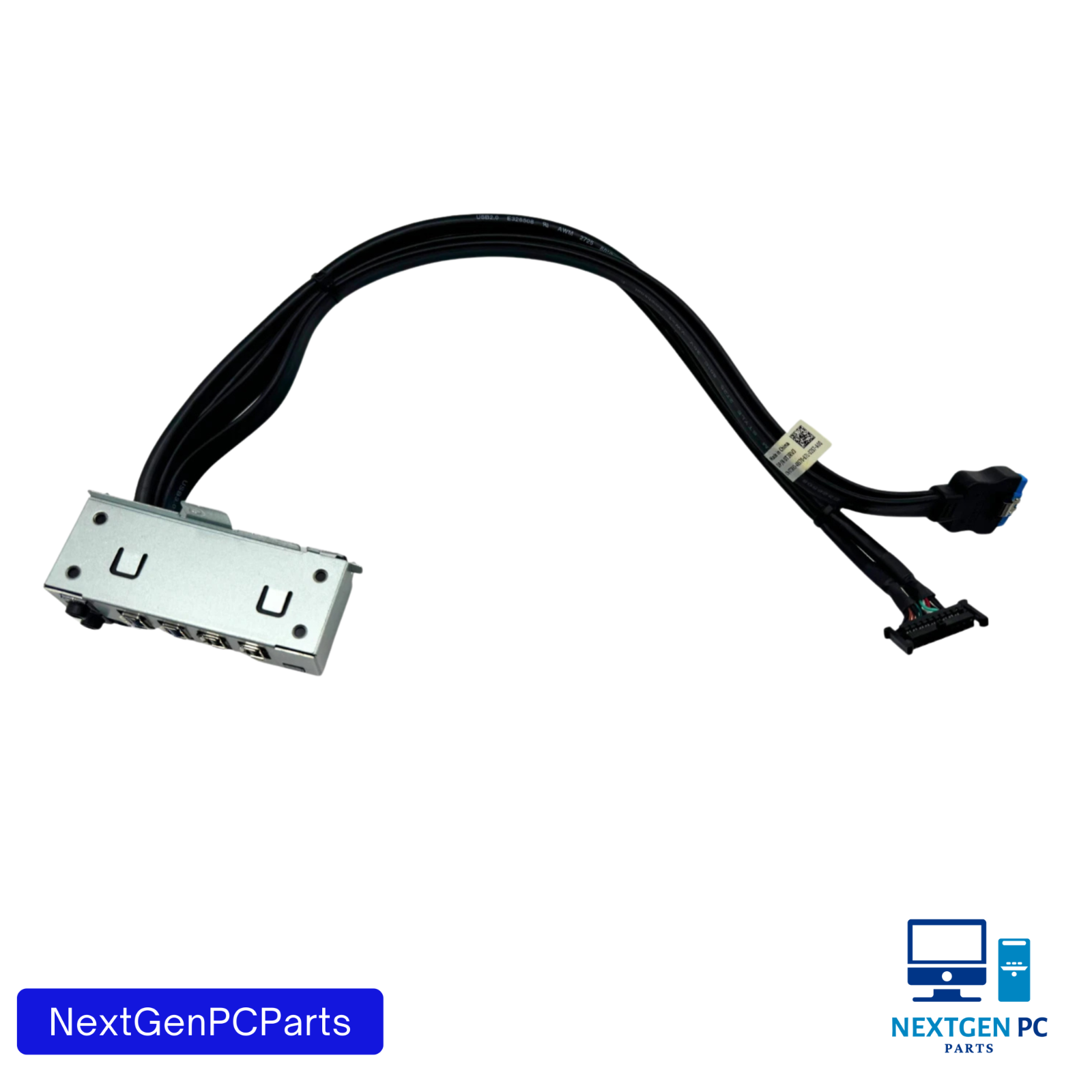 OEM Dell Precision T20 T1700 T3620 Cable Audio USB Audio I/O Panel 0TJRVJ/TJRVJ