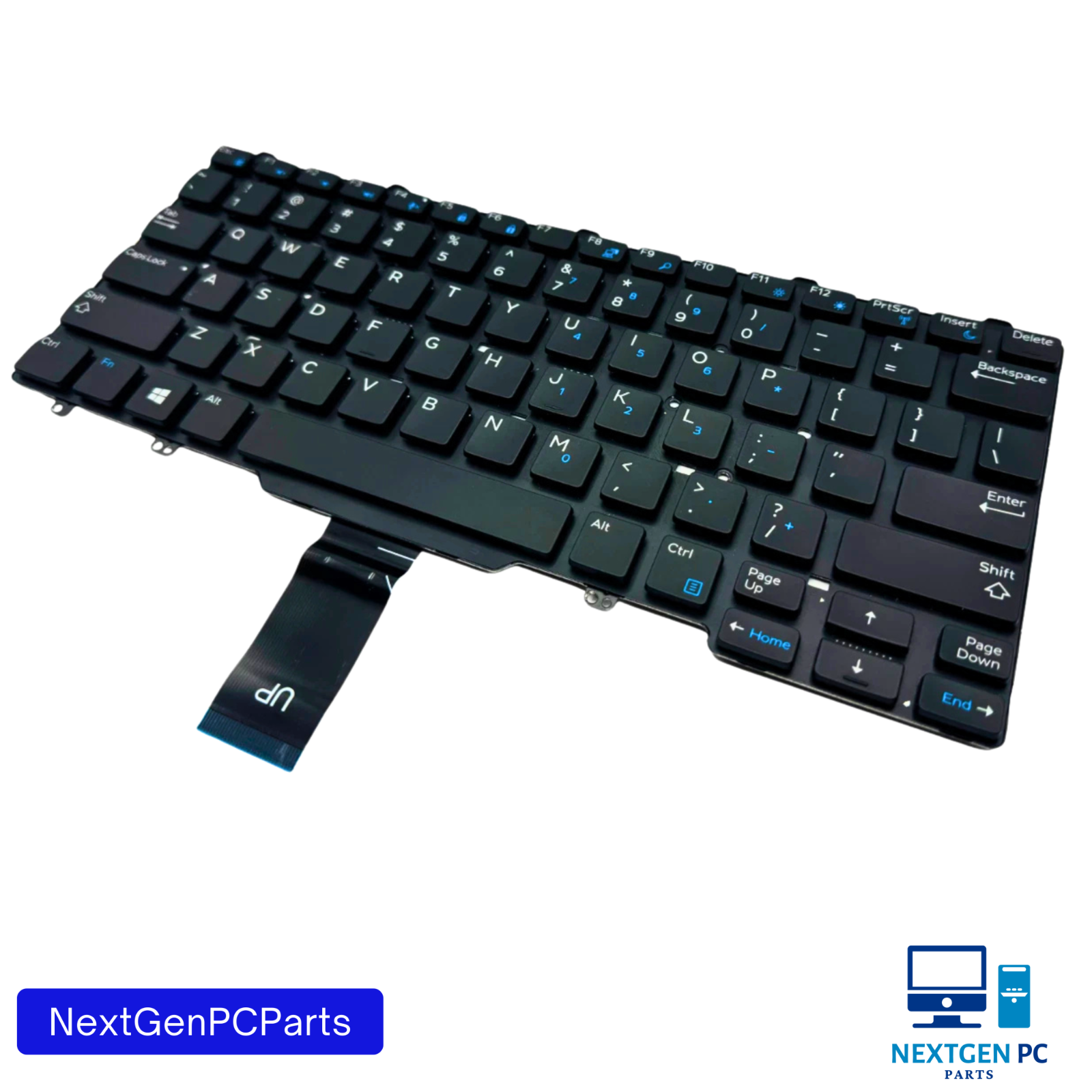 Dell Latitude E5450 E5470 E7450 E7470 Keyboard Non-Backlit No Pointer 094F68