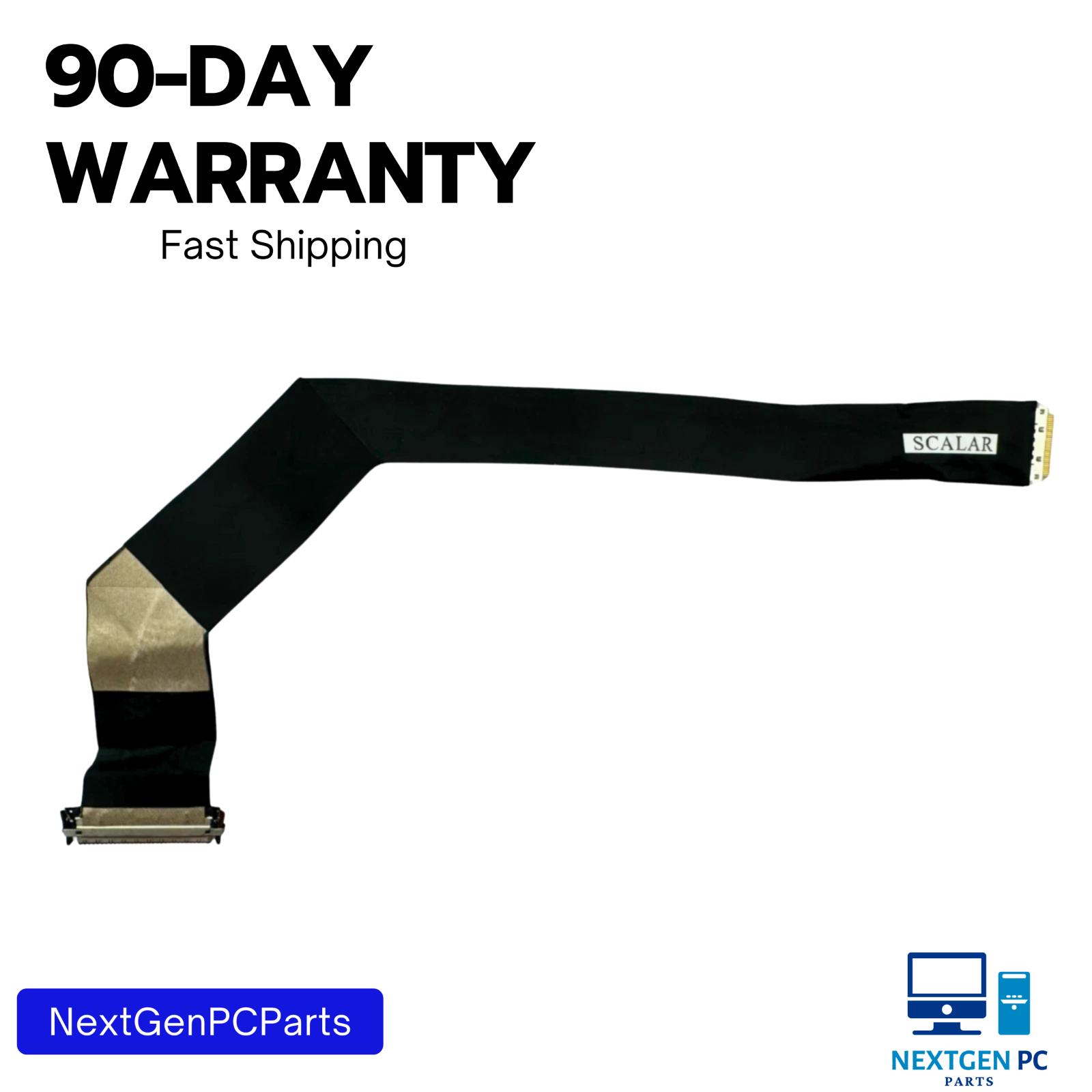 Genuine DELL WYSE 5040 THIN CLIENT MAPLE LVDS Cable P/N: 6017B0507301