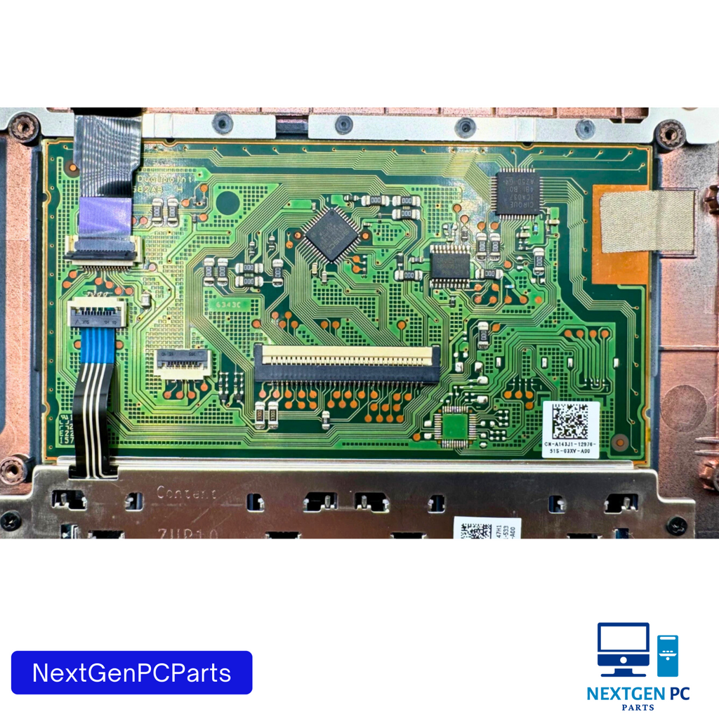 Dell Latitude E7450 Palmrest Touchpad Assembly HOU21 A1412D CF30C